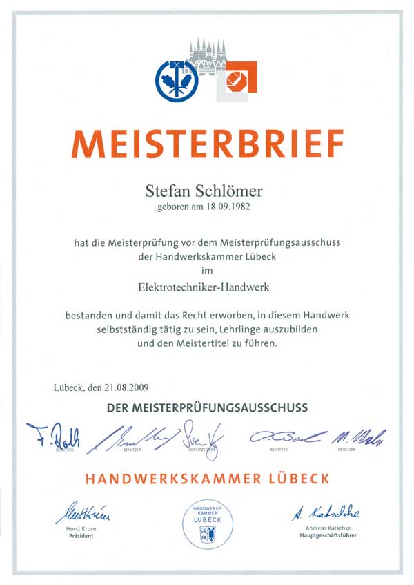 Meisterbrief